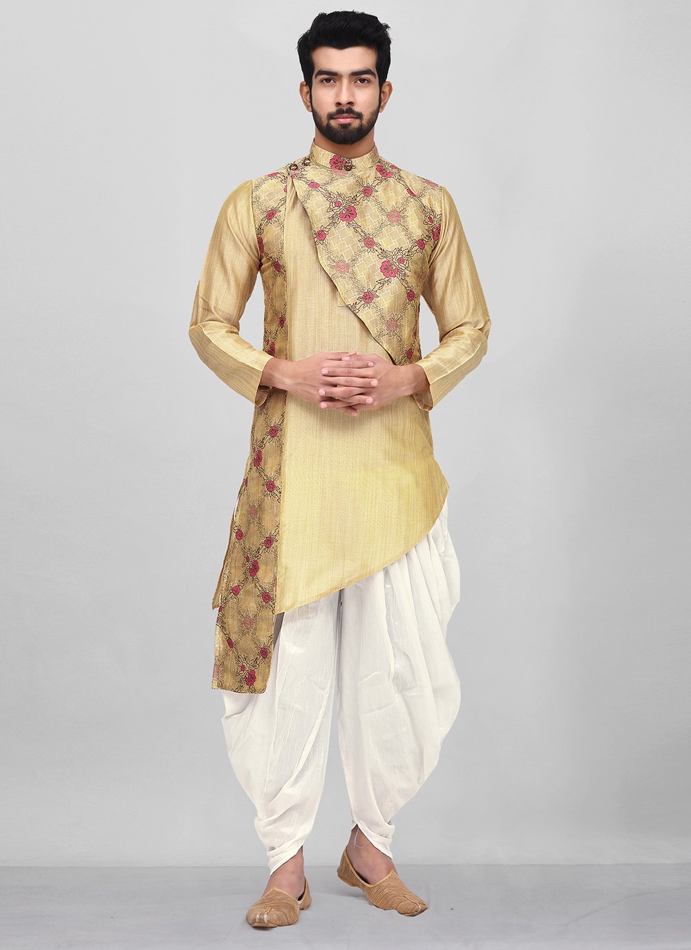 Dhoti hot sale kurta design