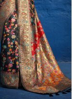 Black Silk Festival Designer Traditional Saree