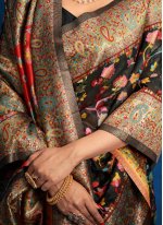 Black Silk Festival Designer Traditional Saree