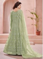 Blissful Green Reception Trendy Salwar Kameez