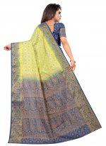 Blooming Multi Colour Weaving Silk Classic Saree