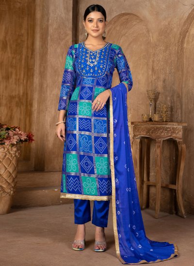 Cotton Printed Ladies Punjabi Suit at Rs 380/piece in Surat | ID:  2849391949191