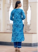 Blue Print Ceremonial Salwar Suit