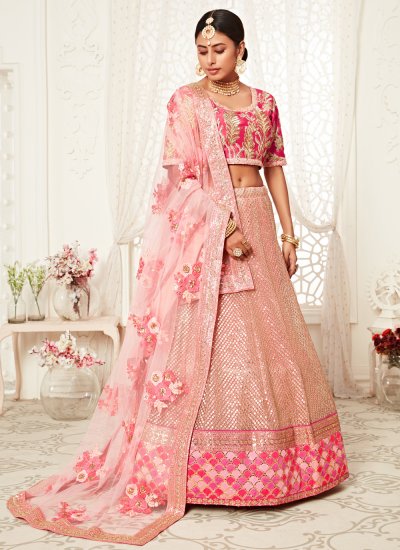 Pink Bridal Lehenga for a Stunning Wedding Look