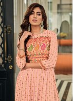 Breathtaking Embroidered Georgette Readymade Salwar Suit