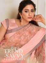 Breathtaking Embroidered Trendy Saree