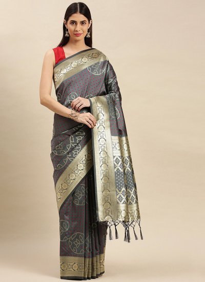 Brilliant Banarasi Silk Traditional Designer Saree