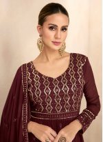 Brown Engagement Trendy Salwar Suit