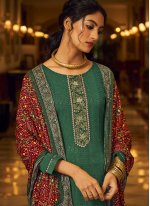 Captivating Long Length Salwar Suit For Mehndi