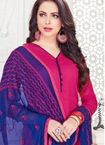 Celestial Embroidered Casual Churidar Suit