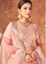 Charming Pink Designer Lehenga Choli