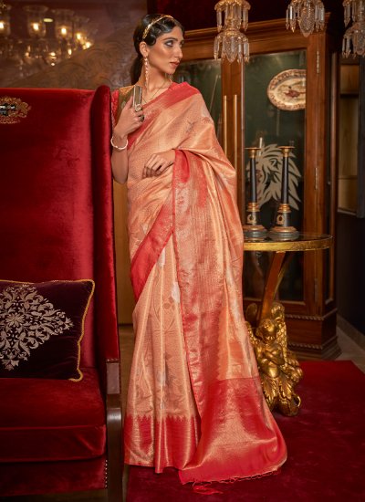 Cherubic Weaving Silk Classic Saree