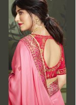 Chitrangada Singh Embroidered Pink Classic Designer Saree