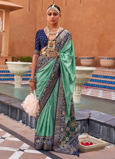 Classical Patola Silk  Woven Saree
