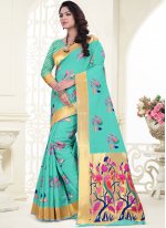 Compelling Banarasi Silk Classic Saree
