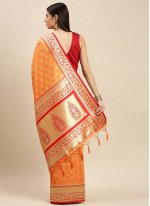 Compelling Banarasi Silk Traditional Designer Saree