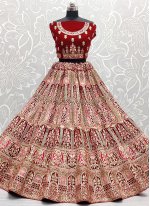 Competent Embroidered Engagement Lehenga Choli
