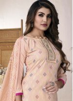 Conspicuous Embroidered Salwar Suit