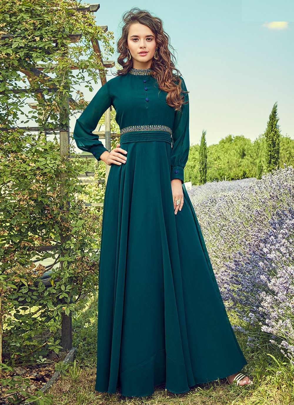 slim fit dress slacks Teal Green Silk Satin Strapless Fashion Side Slit Prom Dresses, CP1148 US16 / Custom Color(Leaving A note) main image 0