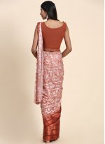 Contemporary Saree Border Satin Silk in Multi Colour