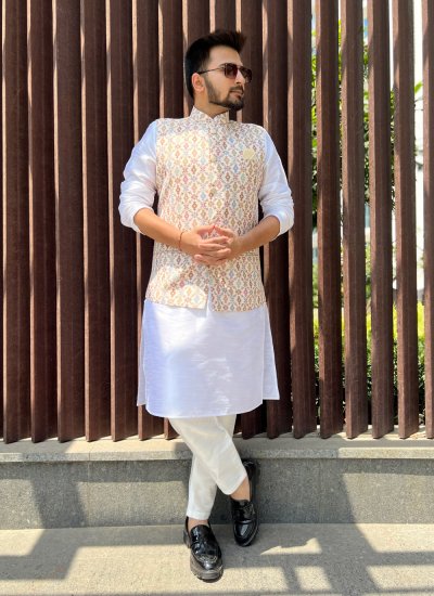 Cotton Multi Colour Nehru Jackets