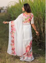 Customary Chanderi Silk Ceremonial Contemporary Style Saree