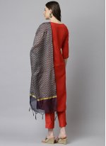 Customary Poly Silk Reception Readymade Salwar Suit