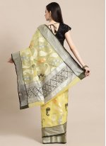 Cute Banarasi Silk Engagement Designer Traditional Saree