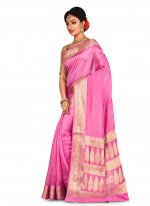 Dainty Pink Wedding Classic Saree