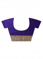Dainty Woven Purple Designer Traditional Saree