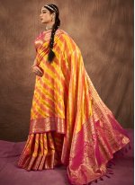Dashing Silk Weaving Designer Traditional Saree