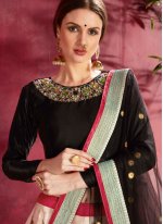 Deserving Embroidered Banglori Silk Designer Lehenga Choli
