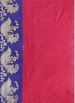 Designer Traditional Saree Woven Banarasi Silk in Magenta