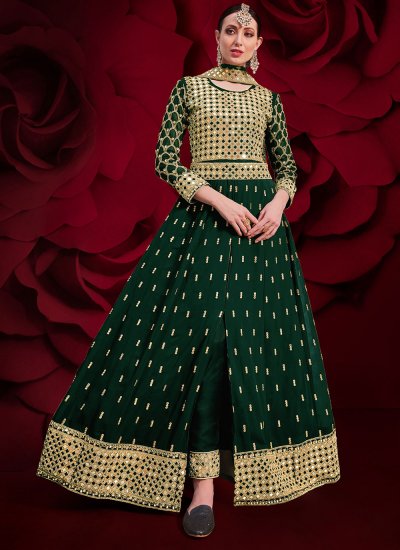 Desirable Embroidered Floor Length Anarkali Suit