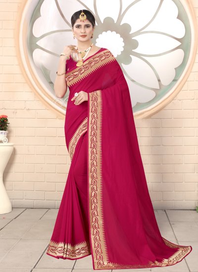 Desirable Rani Ceremonial Classic Designer Saree