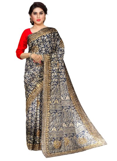 Dignified Designer Traditional Saree For Engagement