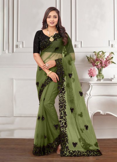 Dignified Green Saree