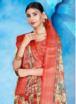 Distinctive Weaving Tussar Silk Saree
