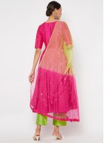 Distinctively Pink Readymade Salwar Suit