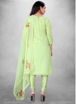 Divine Printed Party Churidar Salwar Suit