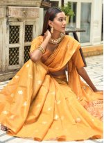 Elegant Trendy Saree For Engagement
