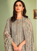 Engrossing Embroidered Festival Designer Palazzo Salwar Suit