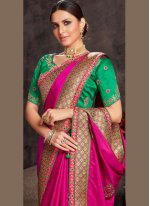 Enticing Fancy Fabric Designer Saree
