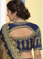 Enticing Weaving Silk Bollywood Saree