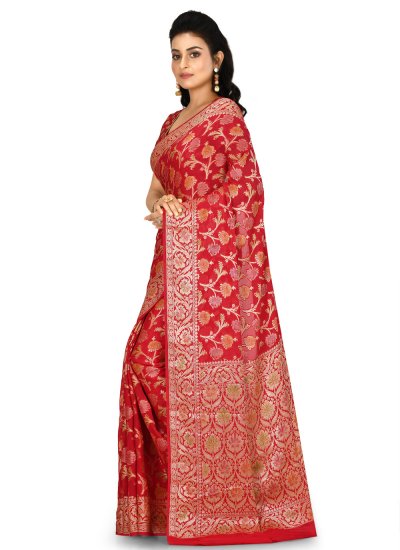 Epitome Weaving Banarasi Silk Bollywood Saree