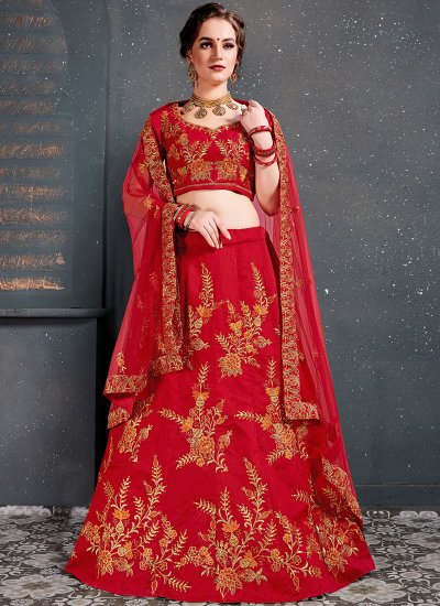 Especial Red Wedding Designer Lehenga Choli