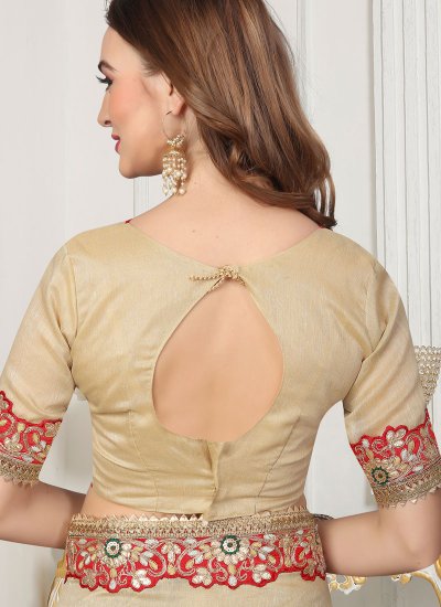Ethnic Embroidered Trendy Saree