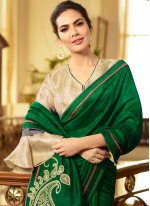 Exceeding Embroidered Traditional Saree