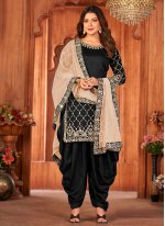 Excellent Art Silk Festival Patiala Salwar Suit