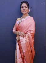 Excellent Jacquard Work Banarasi Silk Classic Saree